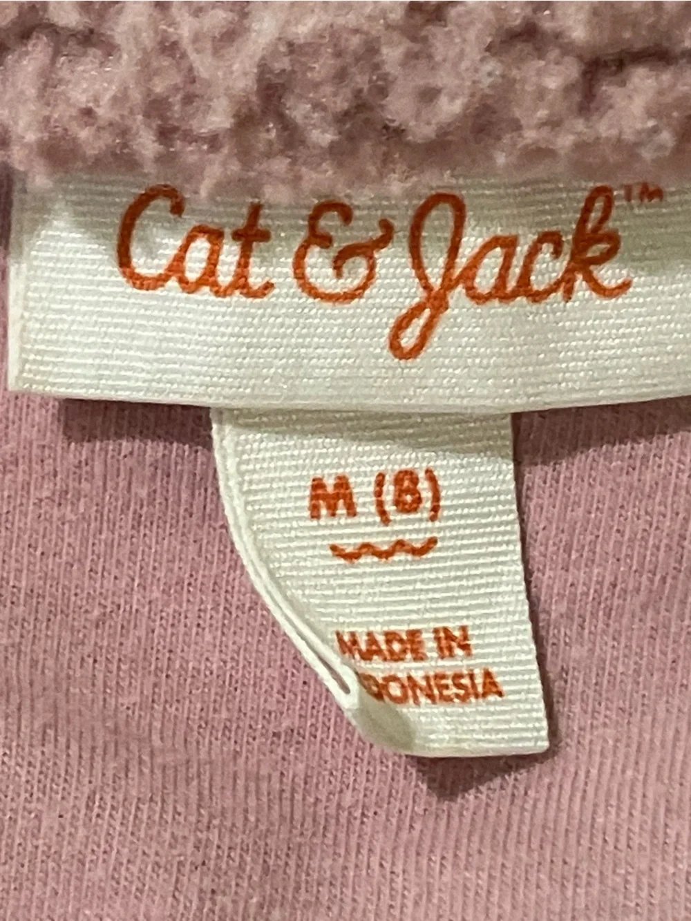 Cat & Jack girl medium size 8 zipper front closure jacket